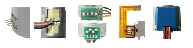 fase horizontal 4 do ângulo direito 2 de Mini Geared Stepper Motor 5V do sem-fim de 10mm
