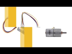 Motor deslizante do vário ângulo da etapa 18° da relação 20BY45-20G 20mm da engrenagem com caixa de engrenagens