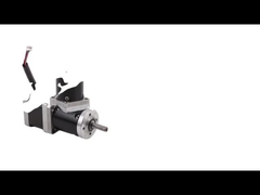 O híbrido de baixo nível de ruído da eficiência elevada NEMA14 35mm alinhou o motor deslizante com caixa de engrenagens planetária
